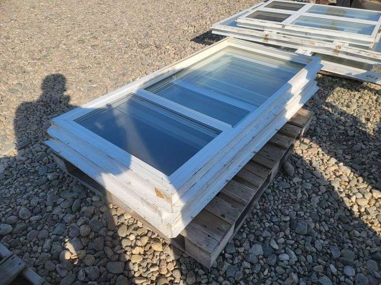 3 PVC Windows Yorkton Auction Centre