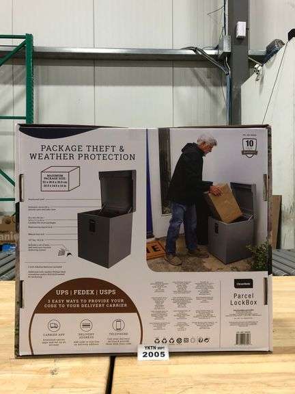 CLEVERMADE PARCEL LOCK BOXES AMMO PARCEL BOX SAFE S100 SERIES - Yorkton