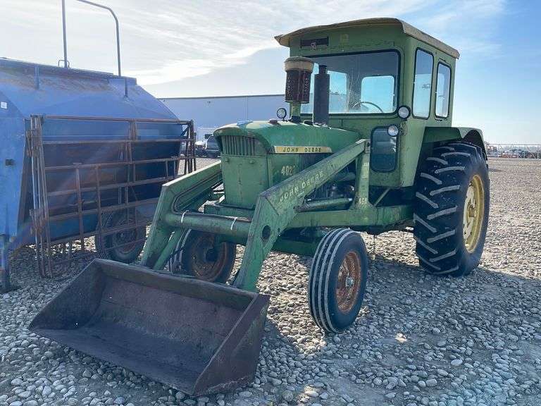 John Deere 4020 W/ 46A Loader and Bucket SNT223P095369R Yorkton