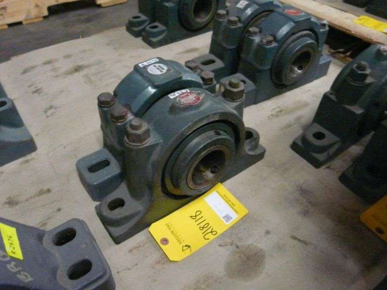 Lot of (2) Dodge Pillow Block Bearings Yellow Tag Auctions