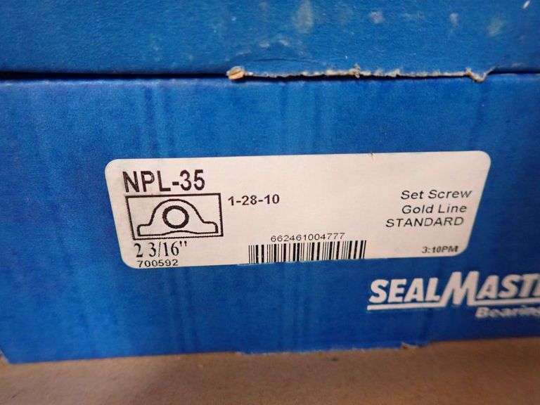 Lot of (4) Sealmaster Bearings Yellow Tag Auctions