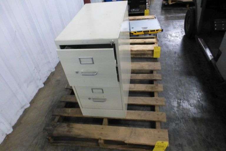 Hon 2Drawer Locking Filing Yellow Tag Auctions