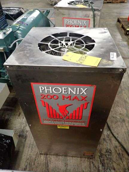Phoenix 200 Max Dehumidifier - Yellow Tag Auctions