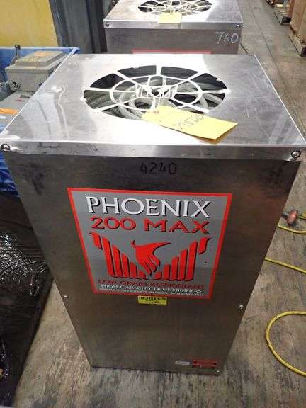 Phoenix 200 Max Dehumidifier - Yellow Tag Auctions
