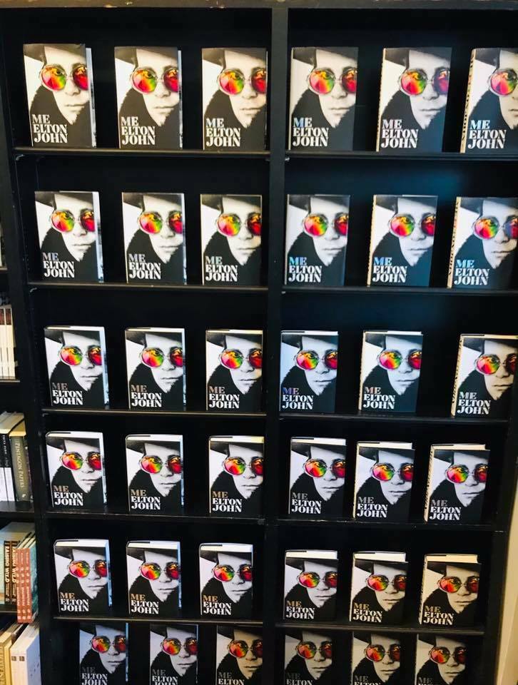 Elton John Autographed “ME” book Memorabilia Catalogue