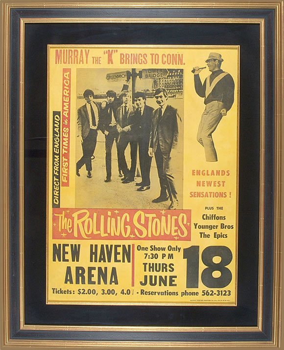 Robert Edward Auctions to offer extremely rare concert poster dating