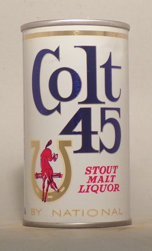 Lot Detail Colt 45 Stout Malt Liquor Tab Top, Baltimore, MD