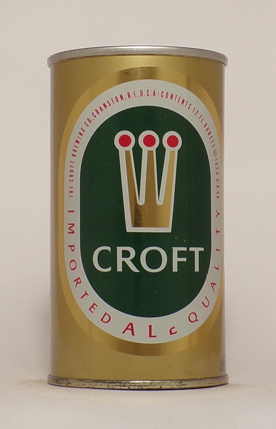 Lot Detail Croft Intact FAN TAB, Cranston, RI