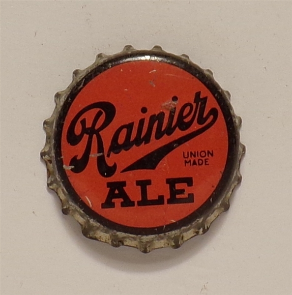 Lot Detail Rainier 2 ale used cork backed crown