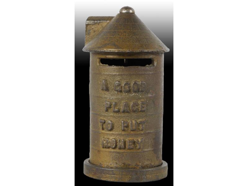Lot Detail CAST IRON INDIANA SILO STILL BANK.