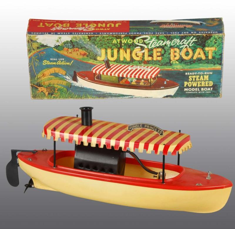 Lot Detail ATWOOD STEAMCRAFT JUNGLE BOAT.
