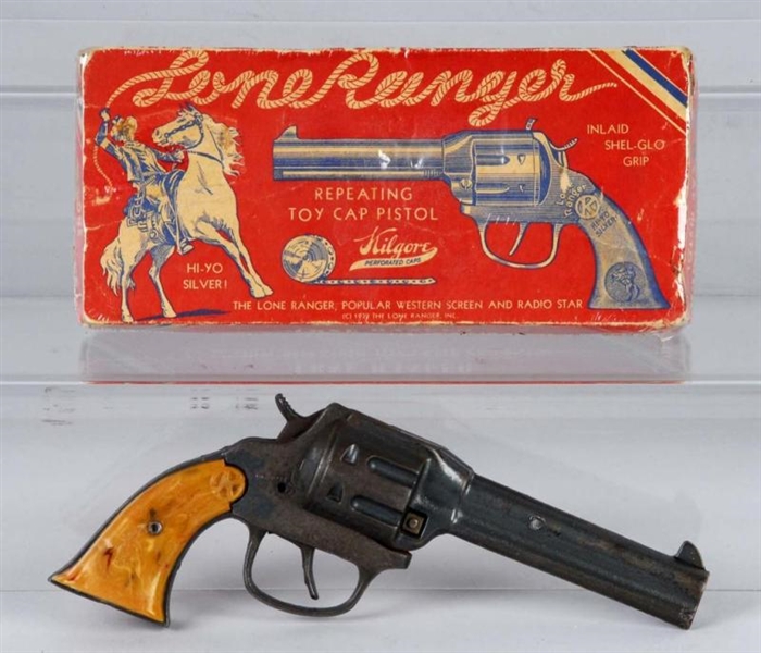 Lot Detail CAST IRON LONE RANGER CAP GUN.