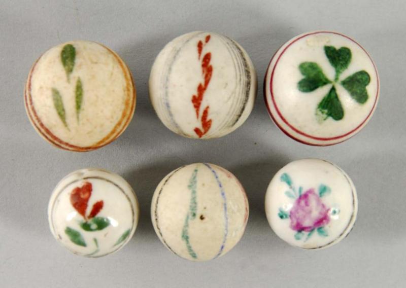 Lot Detail LOT OF 5 CHINA MARBLES.