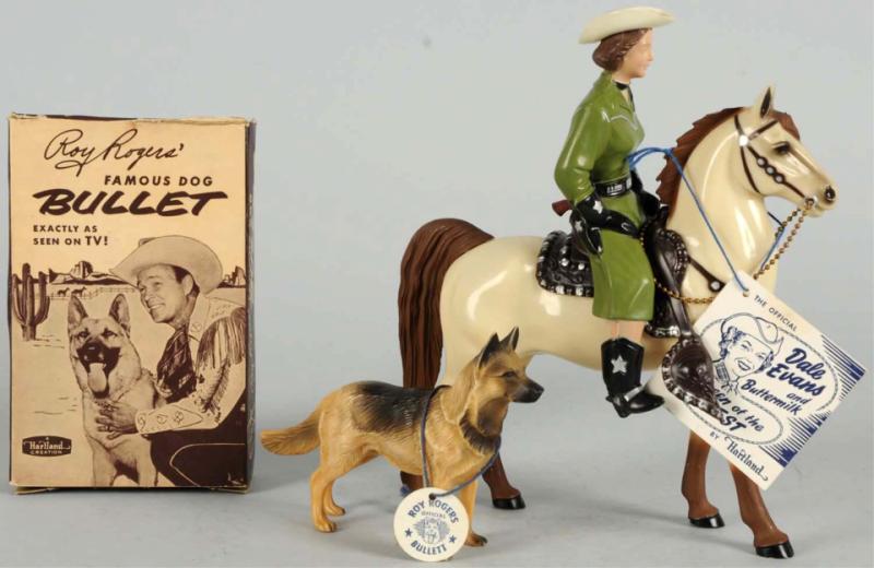 Lot Detail HARTLAND DALE EVANS RIDING BUTTERMILK FIGURE.