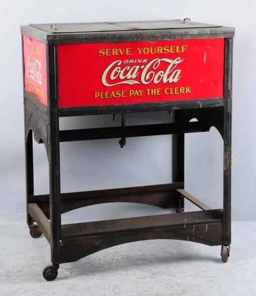 Lot Detail 1920S COCA COLA STANDARD GLASCOCK COOLER.