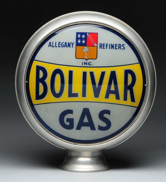 Lot Detail BOLIVAR GAS WITH LOGO 131/2" LENSES.