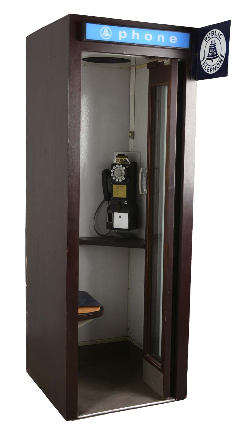 Lot Detail BELL SYSTEM PUBLIC TELEPHONE BOOTH