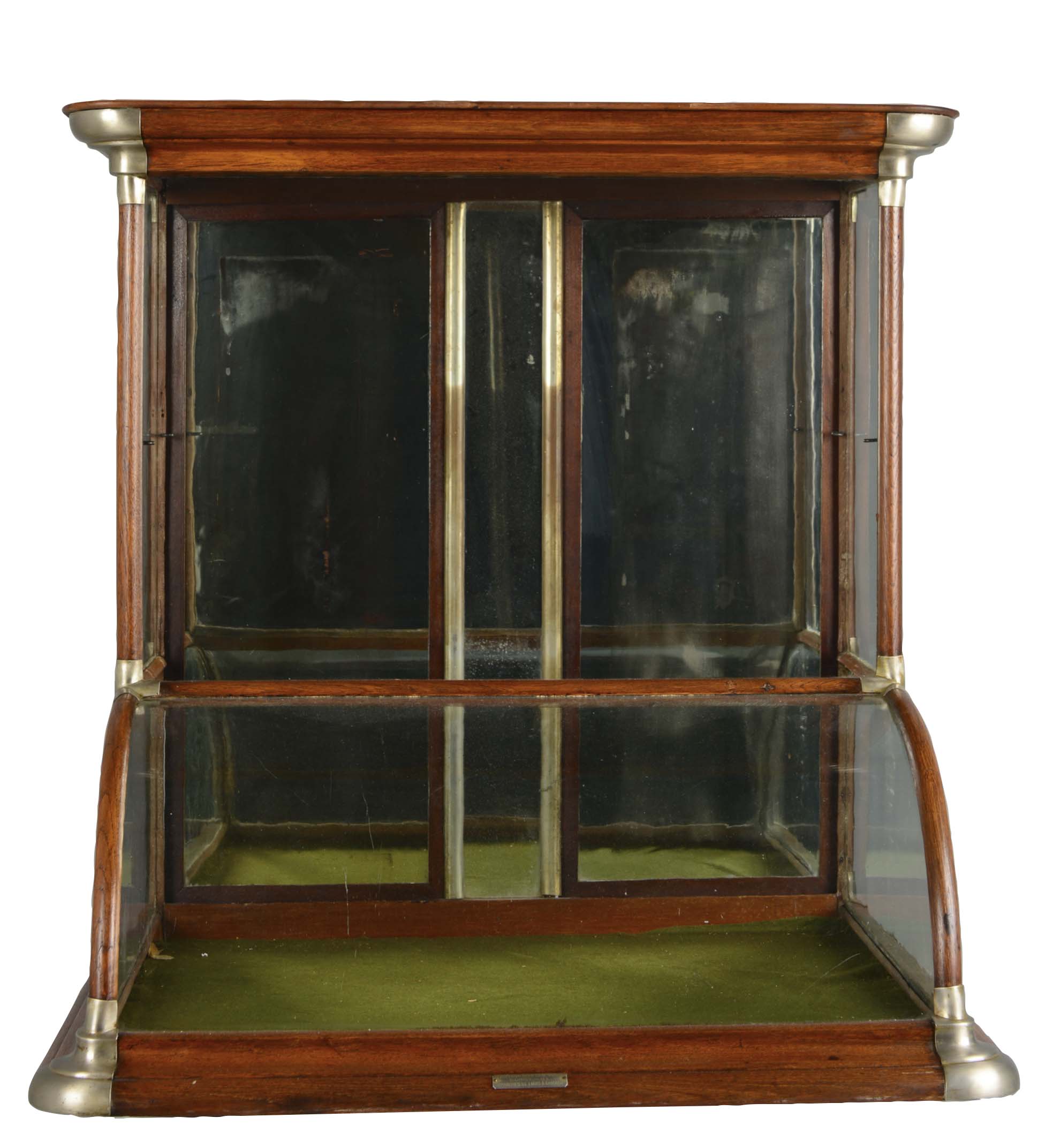 Lot Detail EXCELSIOR CURVED GLASS SHOWCASE