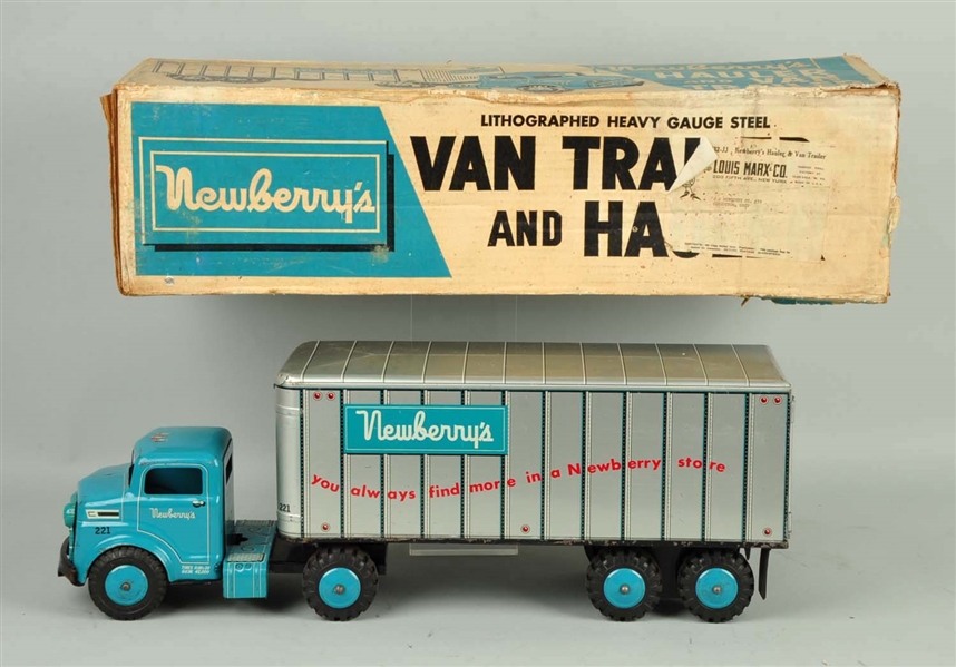 Lot Detail MARX LUMAR NEWBERRY'S HAULER TRUCK.