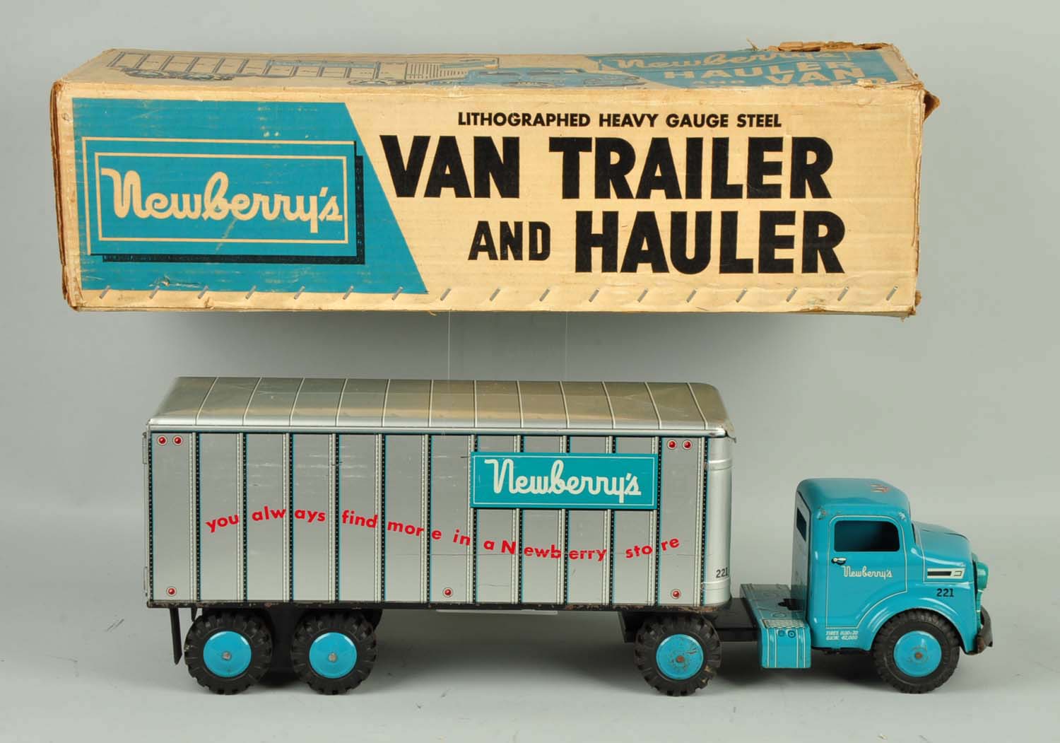 Lot Detail MARX LUMAR NEWBERRY'S HAULER TRUCK.