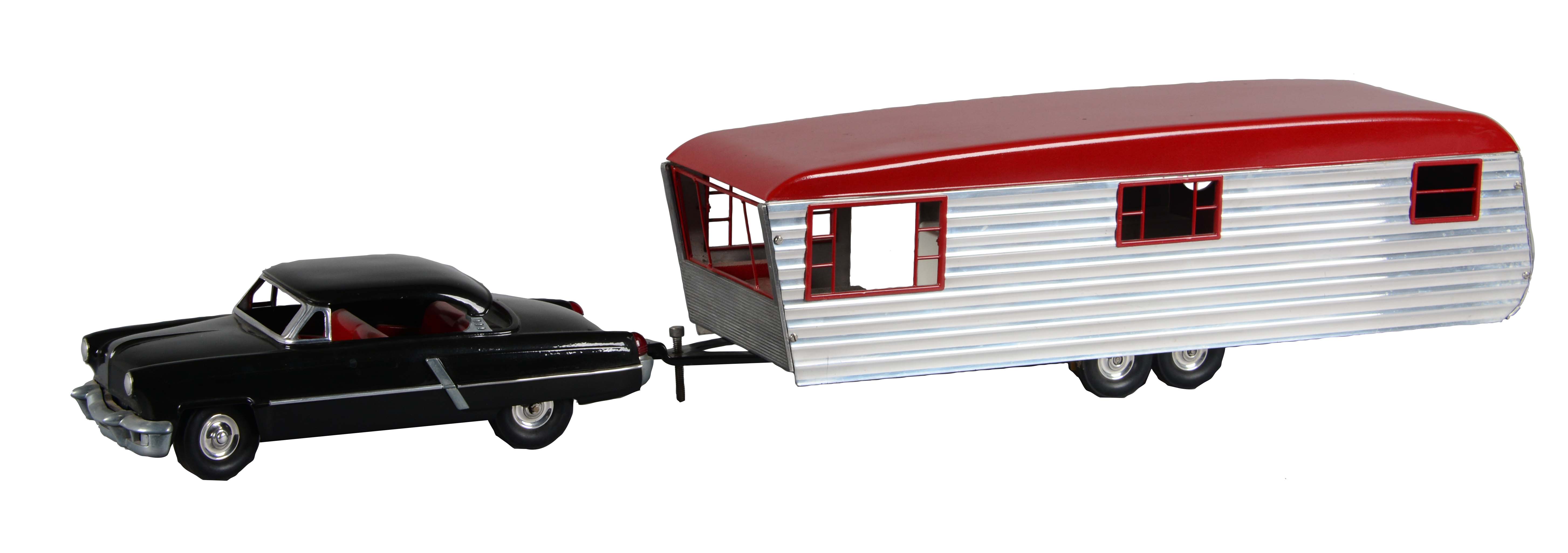 Lot Detail SMITH MILLER CAR AND TRAILER SET