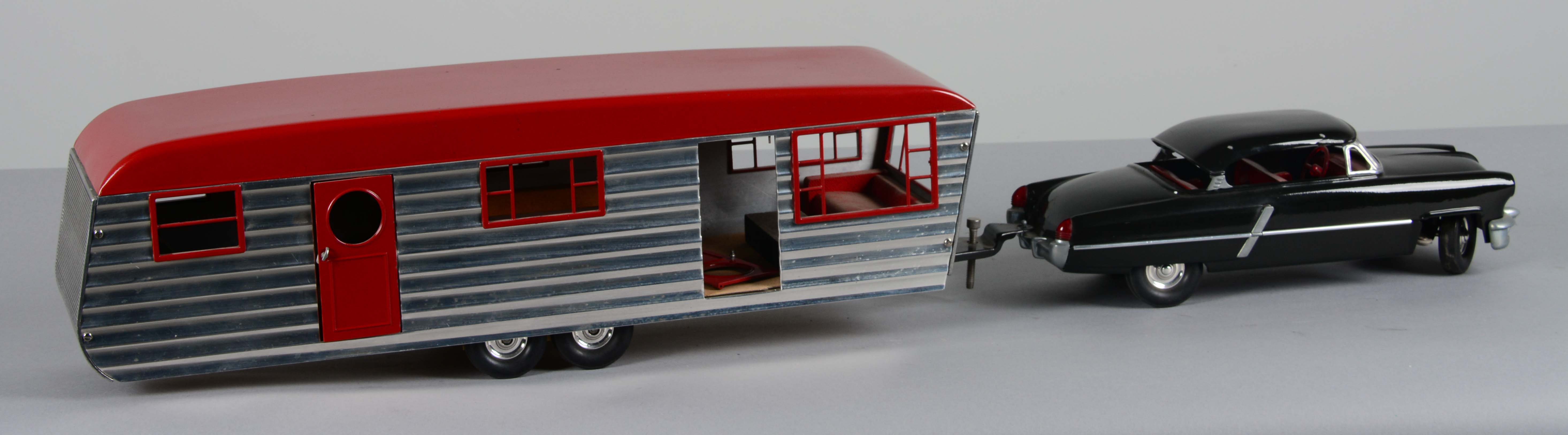 Lot Detail SMITH MILLER CAR AND TRAILER SET