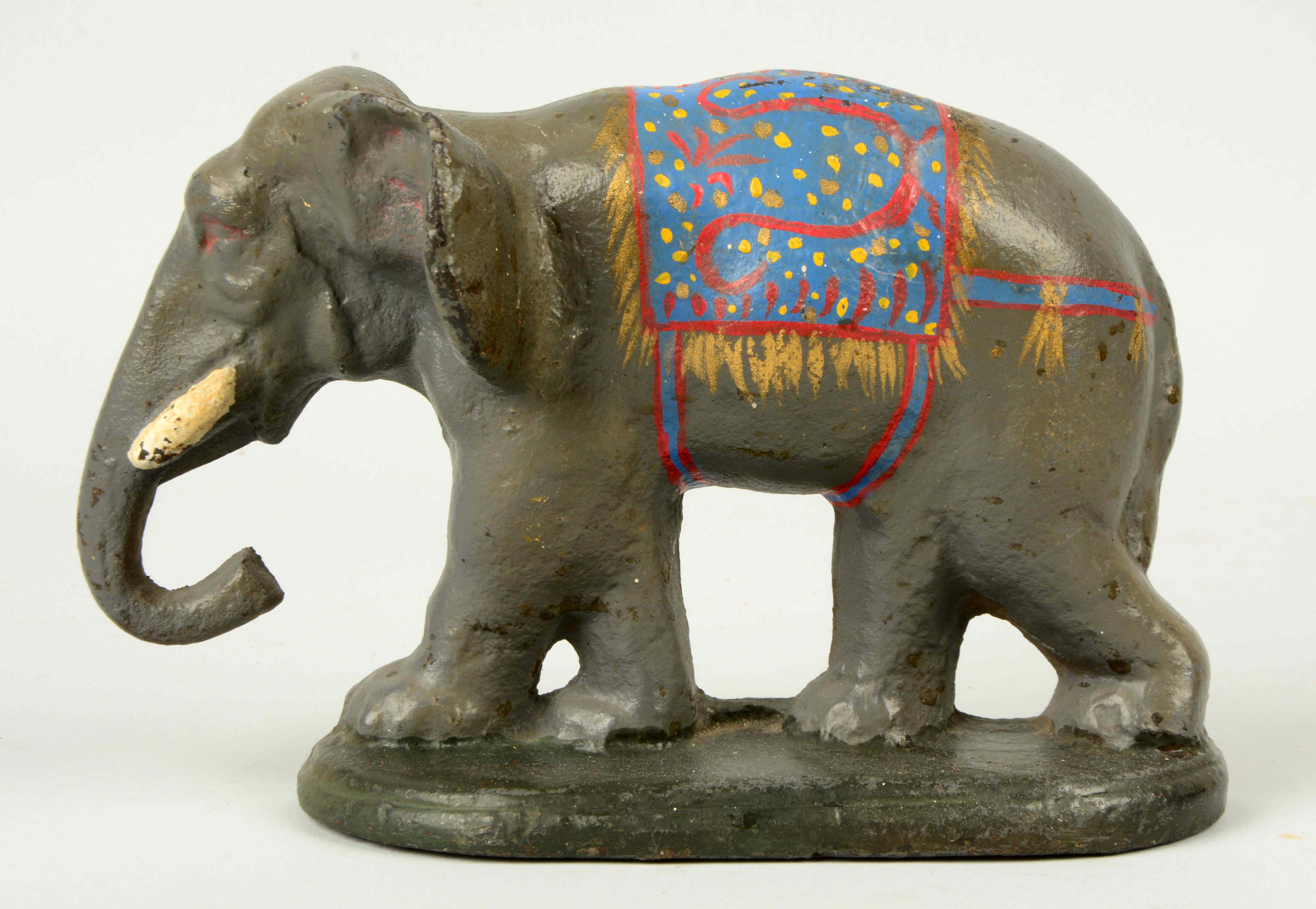Lot Detail CAST IRON ELEPHANT DOORSTOP.