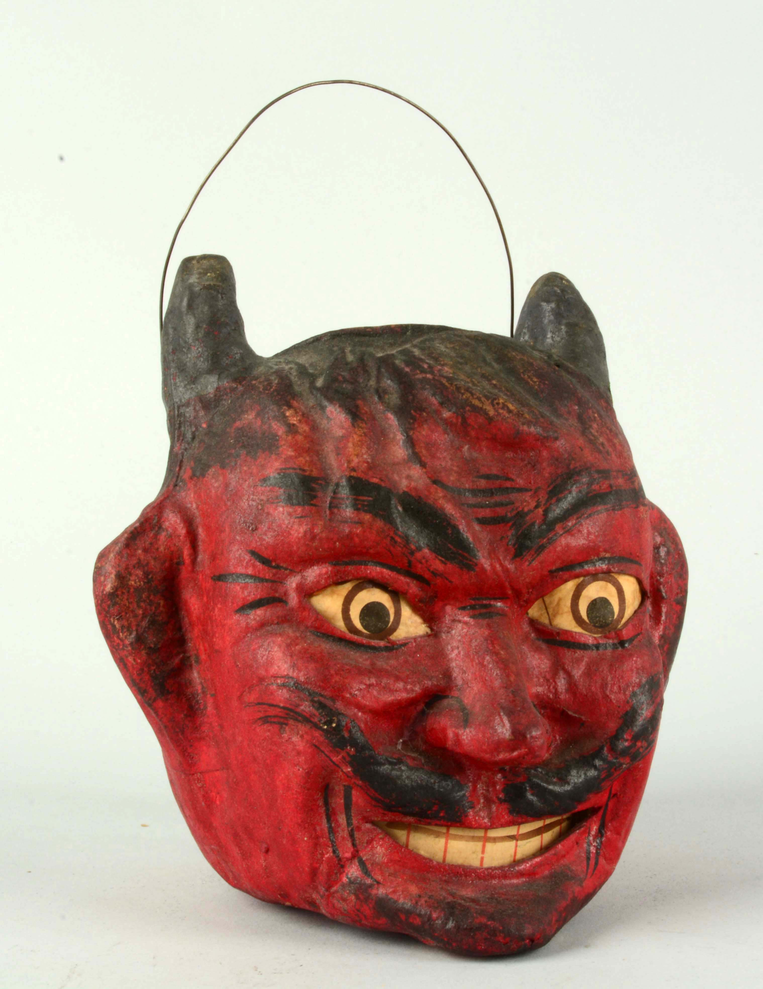 Lot Detail Rare Vintage Halloween Devil Jackolantern.
