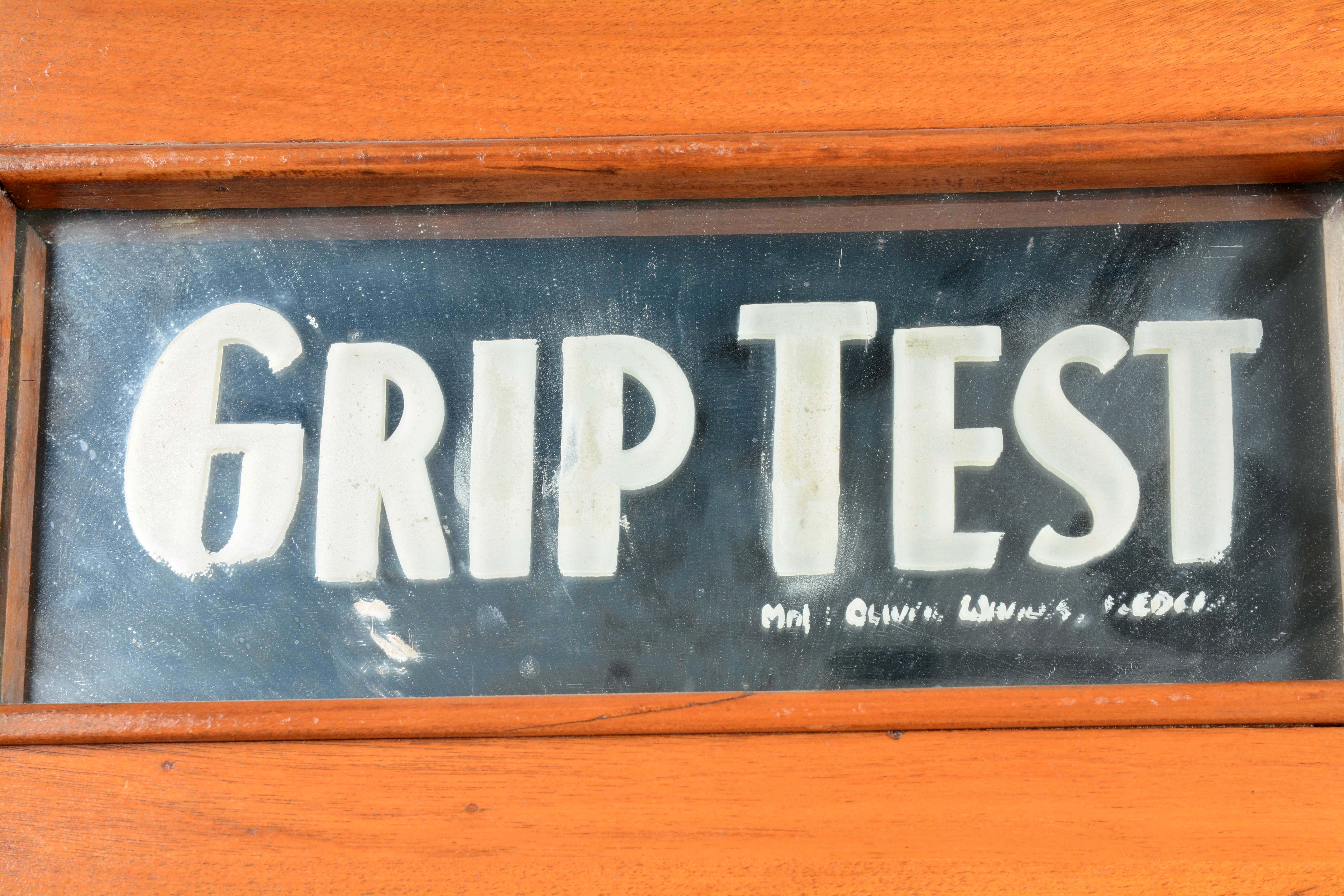 Lot Detail - 1P GRIP TEST ARCADE MACHINE