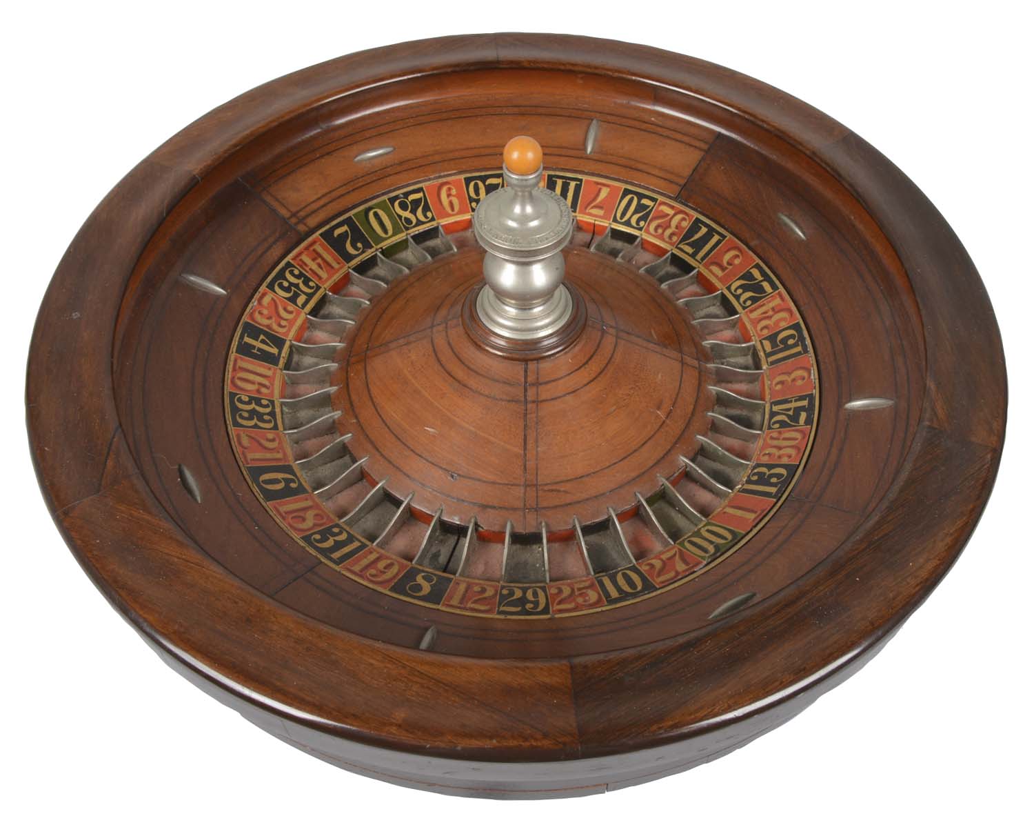 Lot Detail ANTIQUE TABLETOP MASON & CO. ROULETTE WHEEL