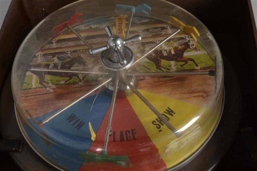 Lot Detail "BOOKIE" ROULETTE HORSE RACING GAME