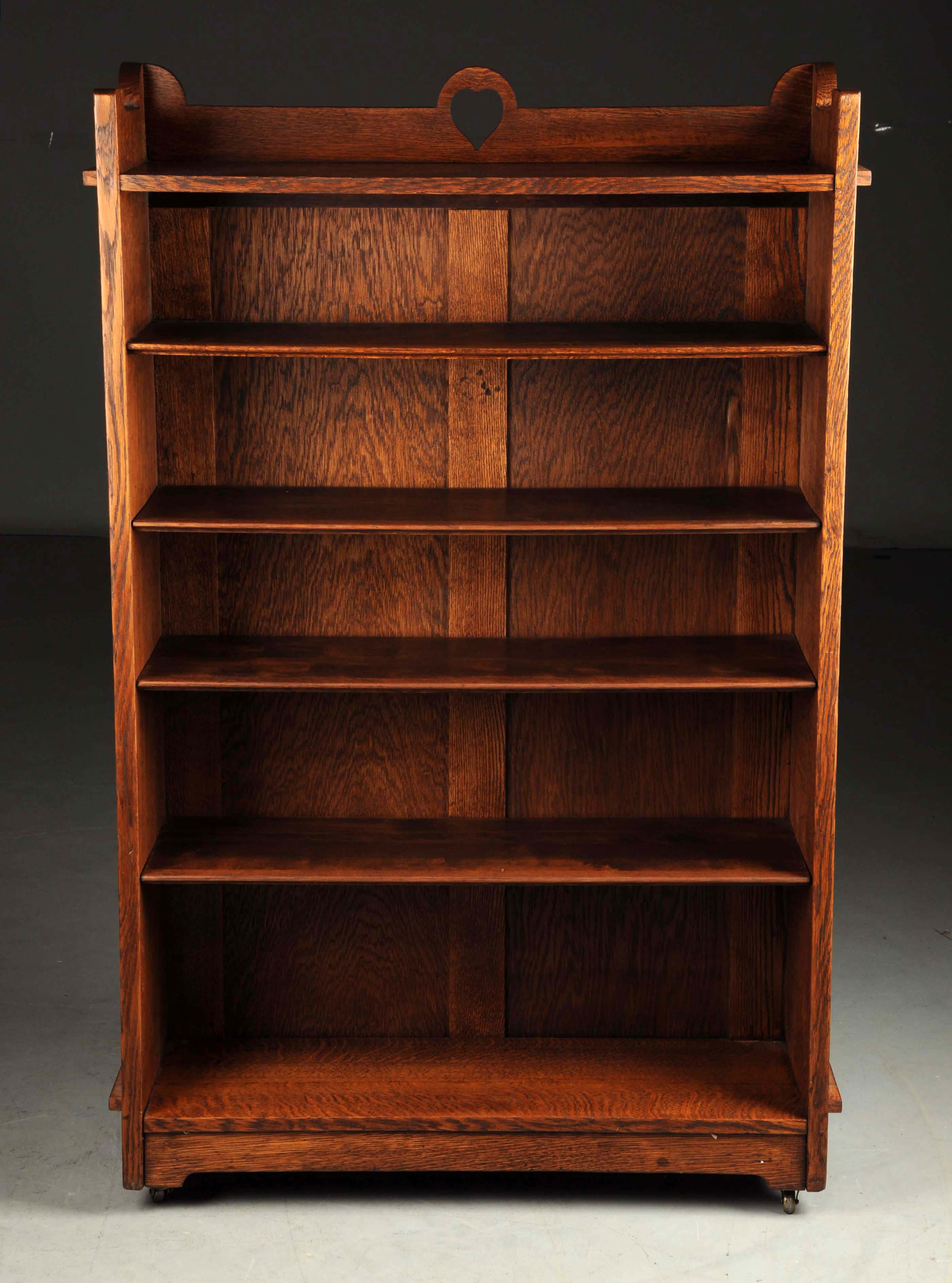 Lot Detail RARE EARLY STICKLEY BROTHERS OPEN BOOKCASE NO. 197.
