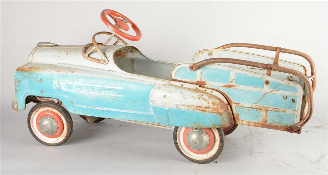 Lot Detail MURRAY RANCH WAGON PEDAL CAR.