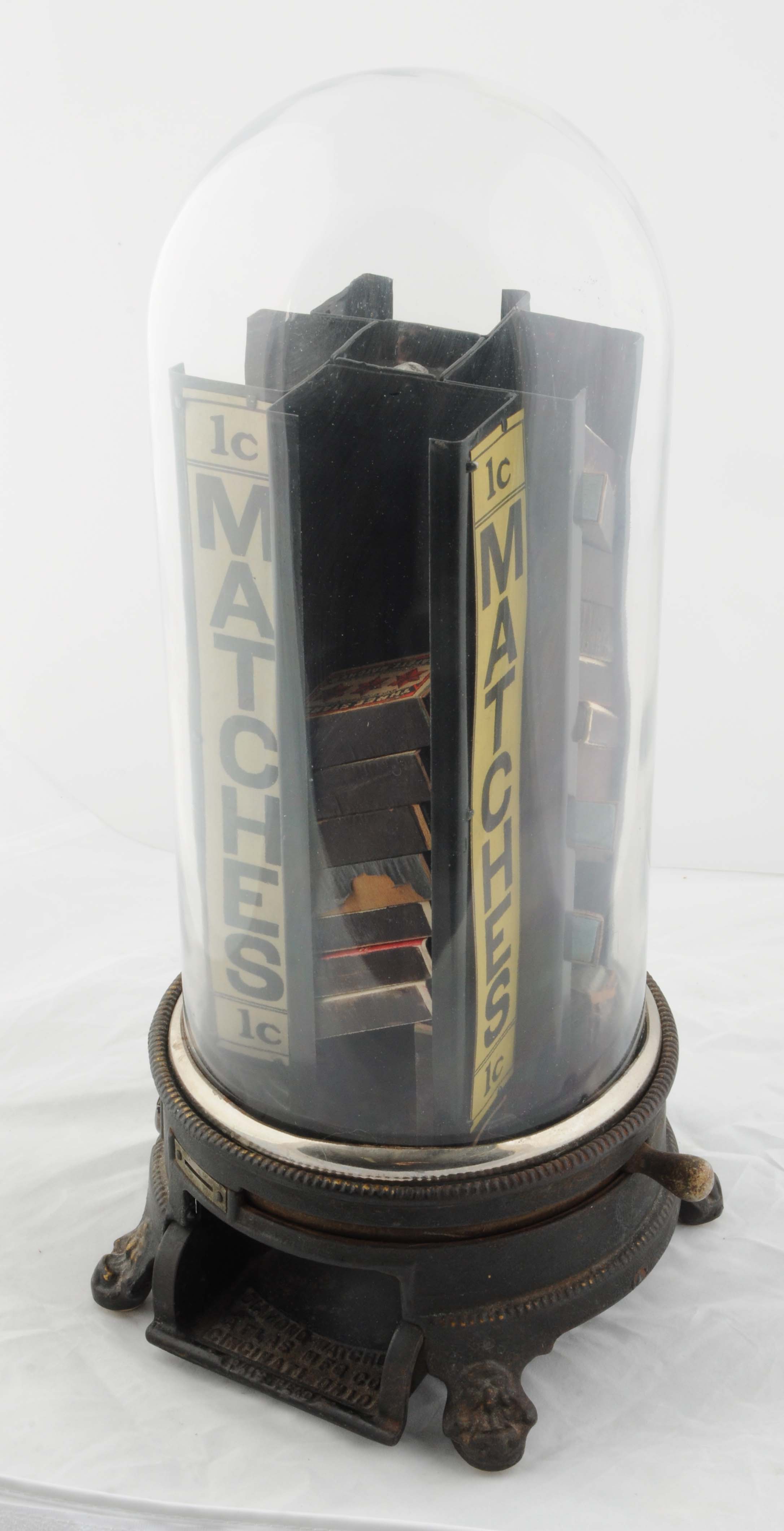 Lot Detail 1¢ ADVANCE MATCH MACHINE VENDOR.