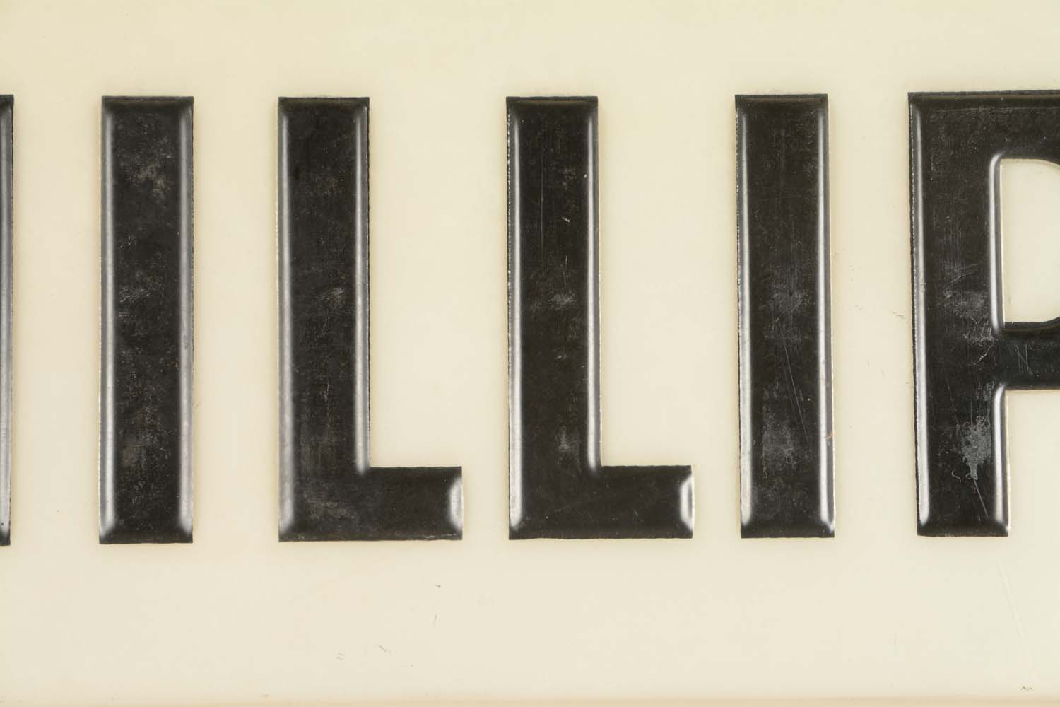 Lot Detail LARGE PHILLIPS 66 EMBOSSED PLASTIC GAS STATION SIGN.