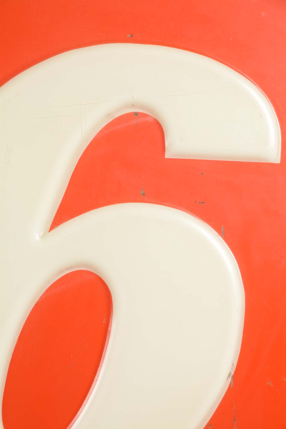 Lot Detail LARGE PHILLIPS 66 EMBOSSED PLASTIC GAS STATION SIGN.