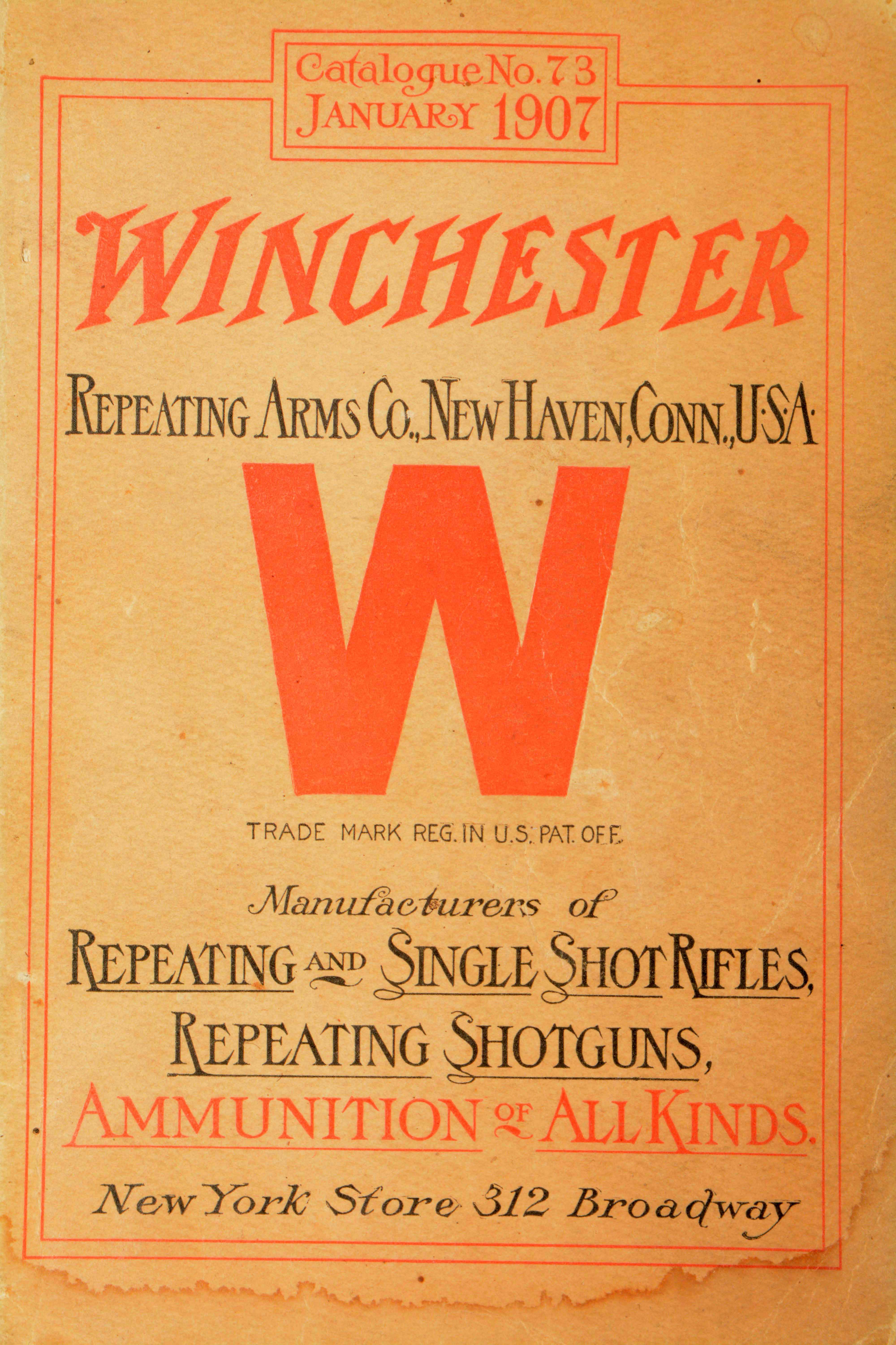 Lot Detail LOT OF 5 ASSORTED WINCHESTER REPEATING ARMS CO. CATALOGS.