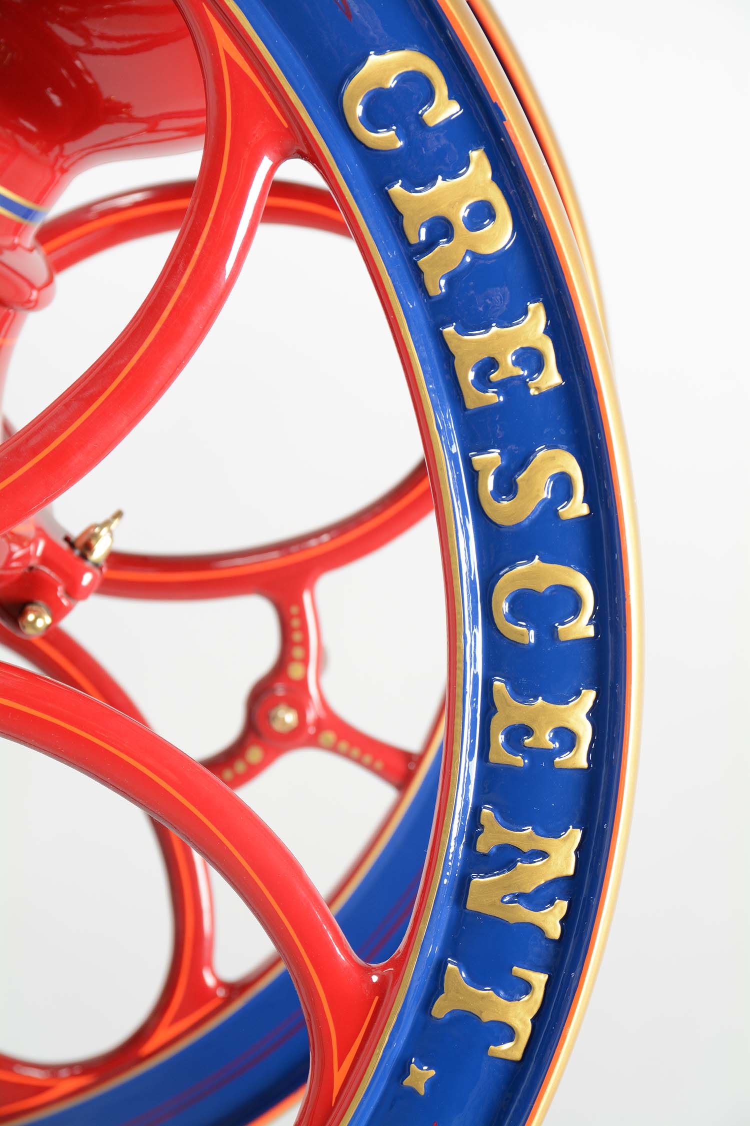 Lot Detail CRESCENT FLOOR MODEL TWO WHEEL COFFEE MILL.