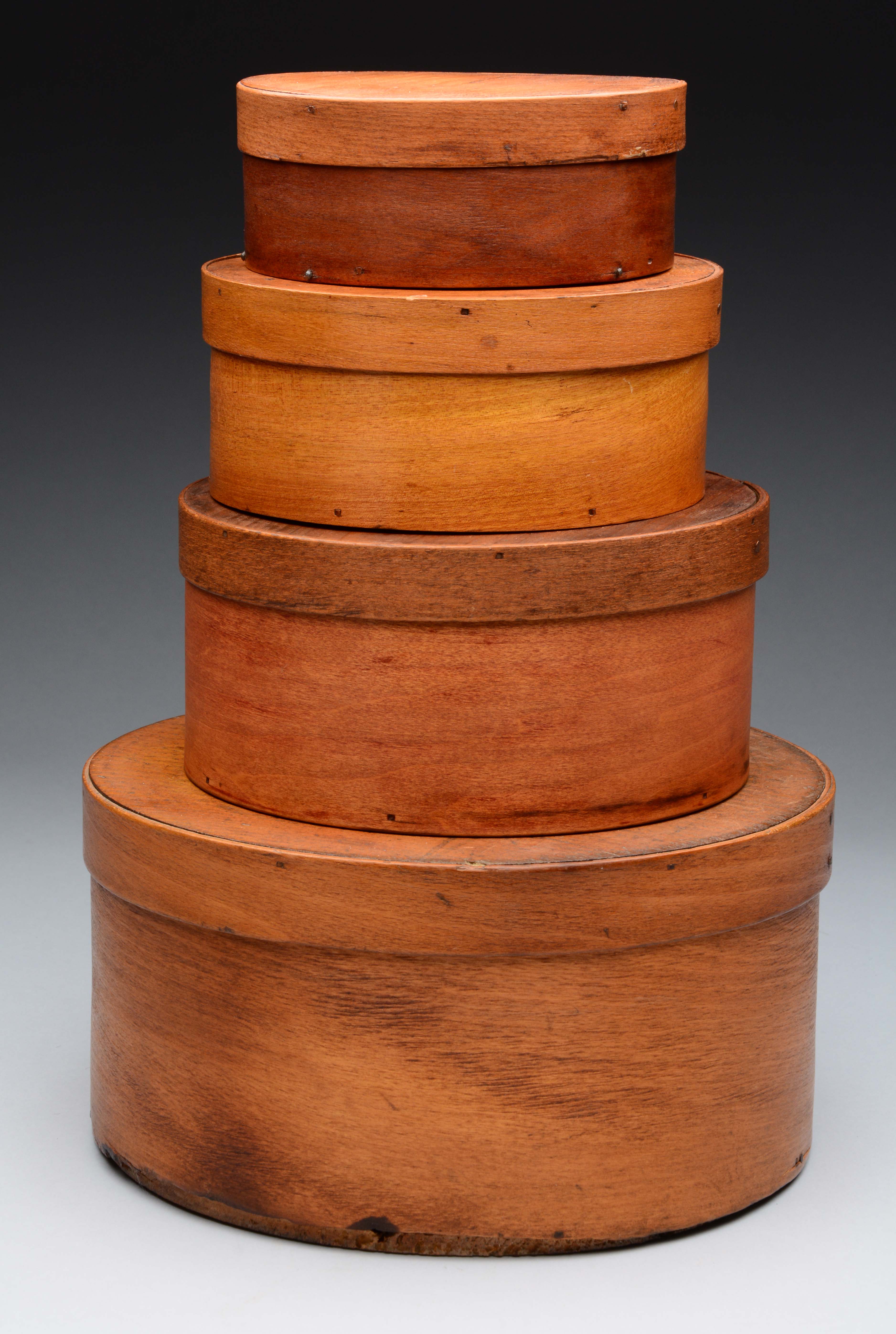 Lot Detail LOT OF 4 SHAKER BOXES.