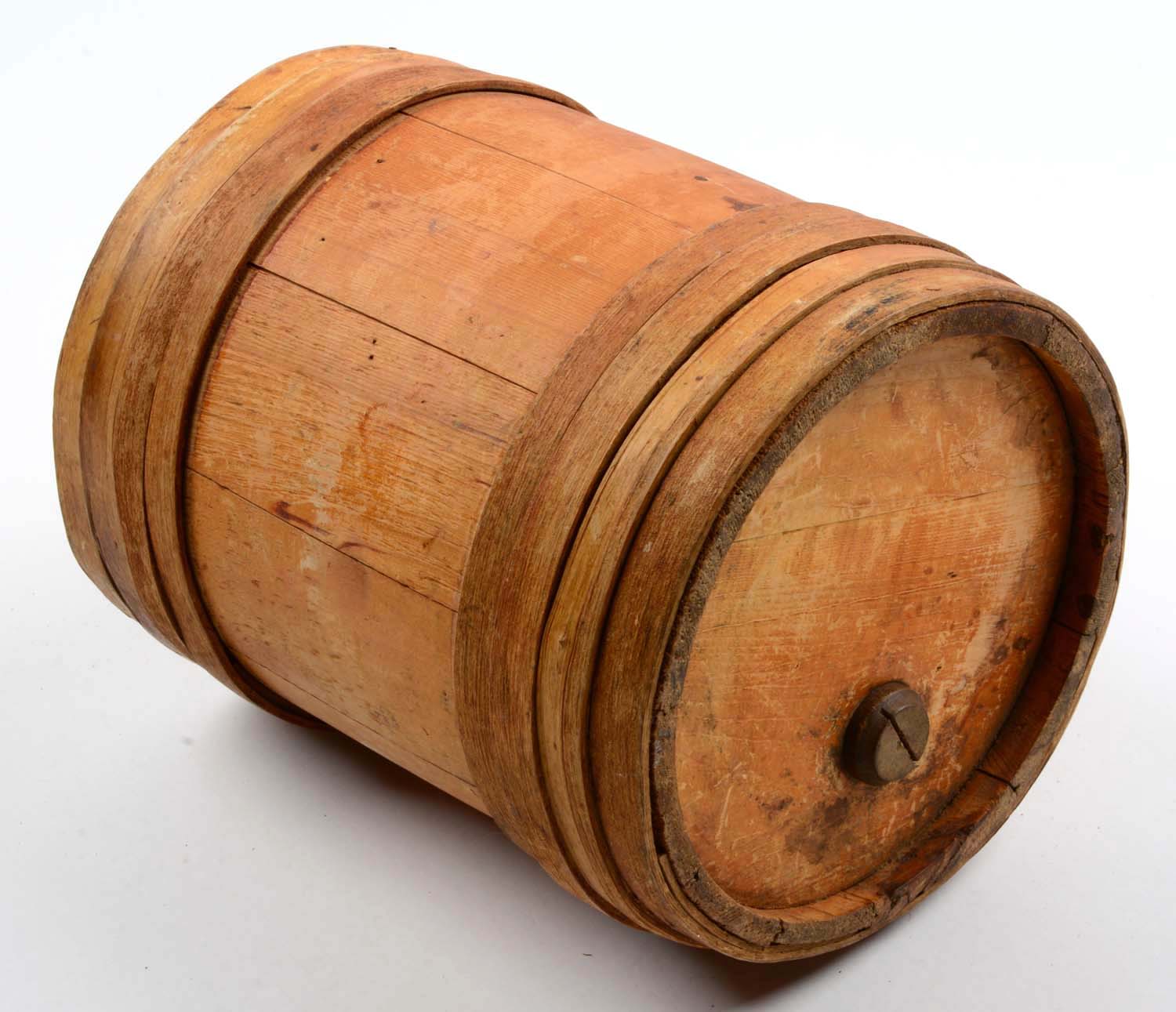 Lot Detail RARE 12 1/2 LB. POWDER KEG FOR SEALING POWDER.