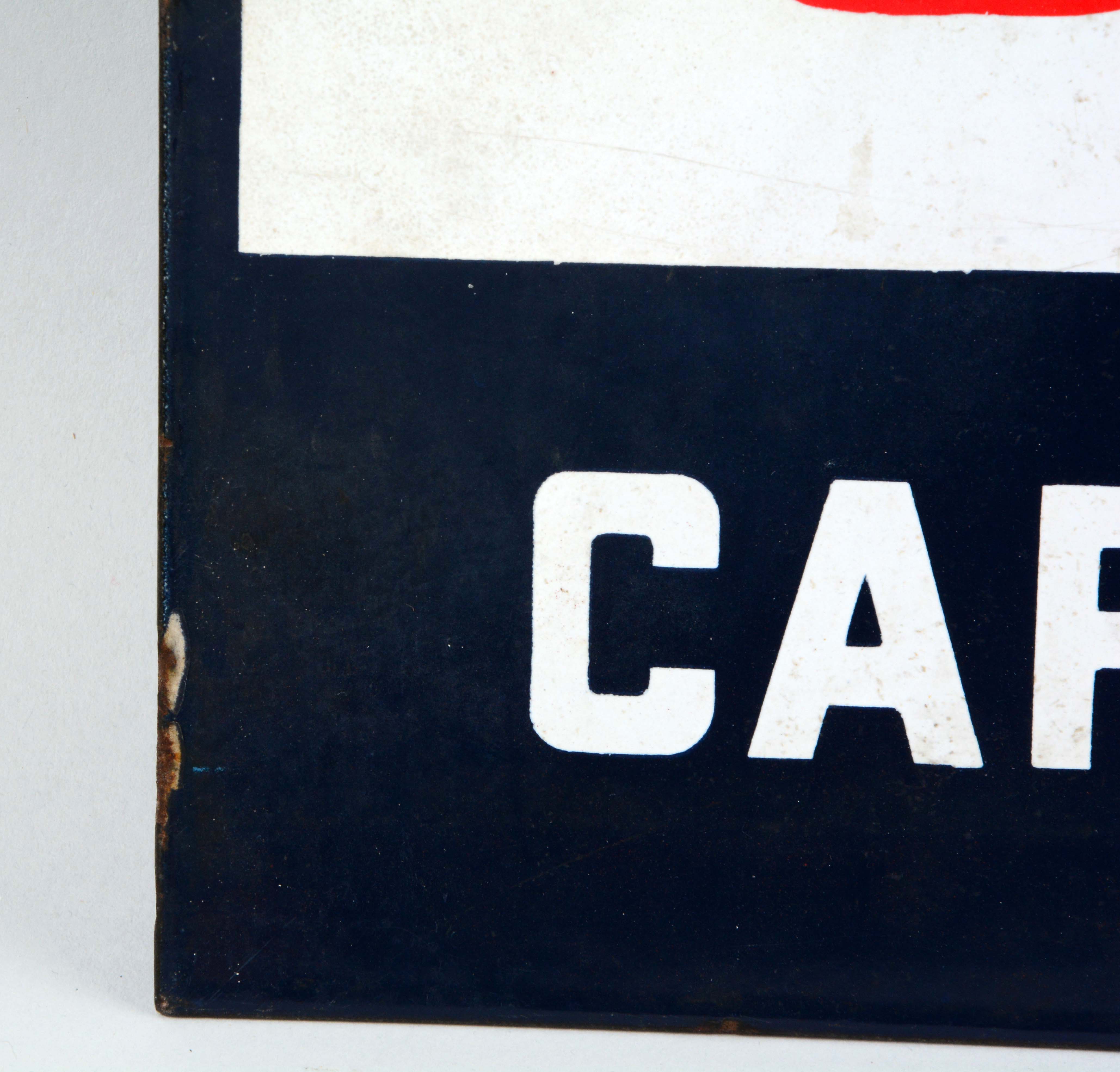 Lot Detail ESSO CREDIT CARDS HONORED PORCELAIN SIGN.