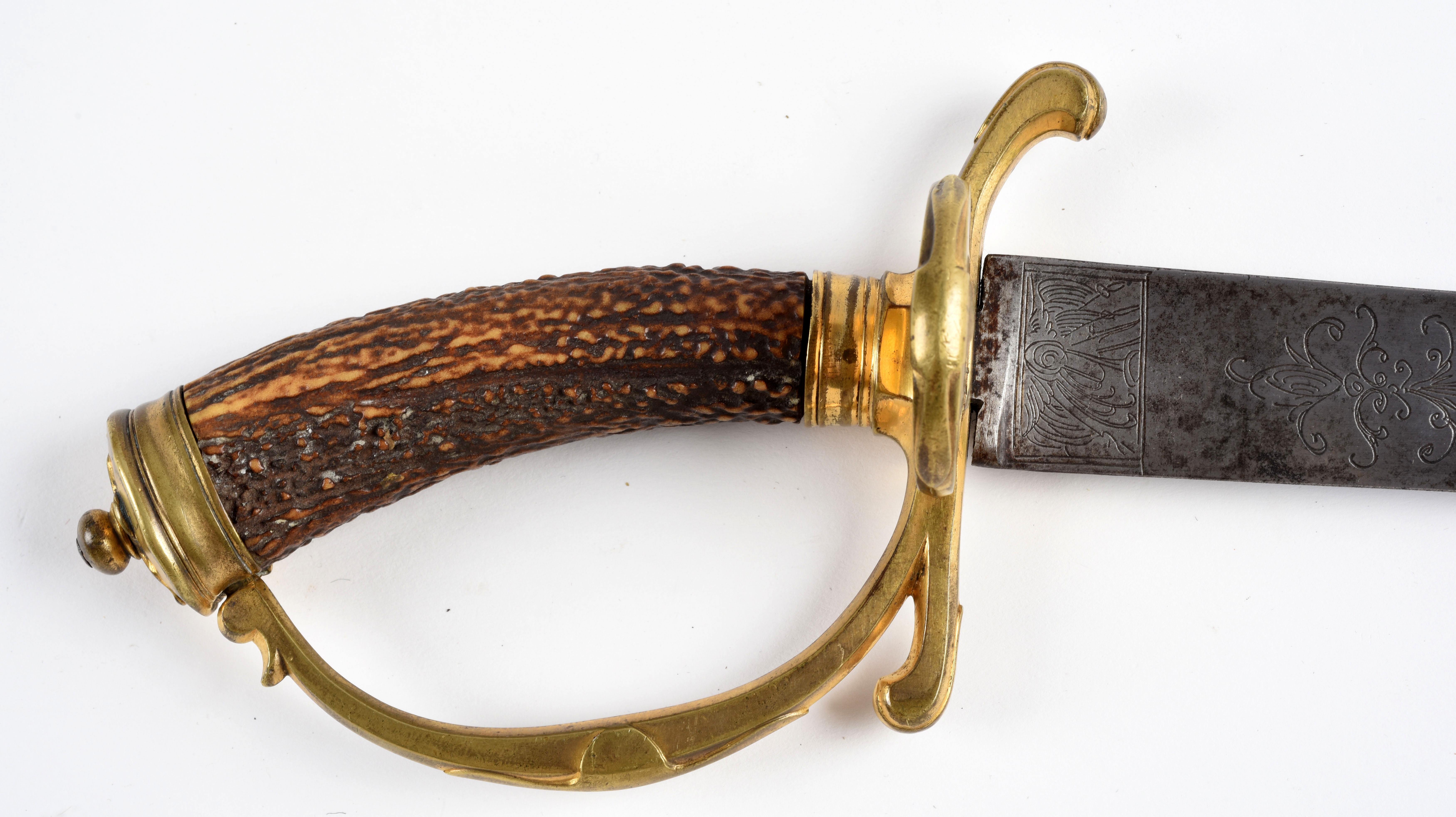 Lot Detail GERMAN HIRSCHFÄNGER HUNTING SWORD.