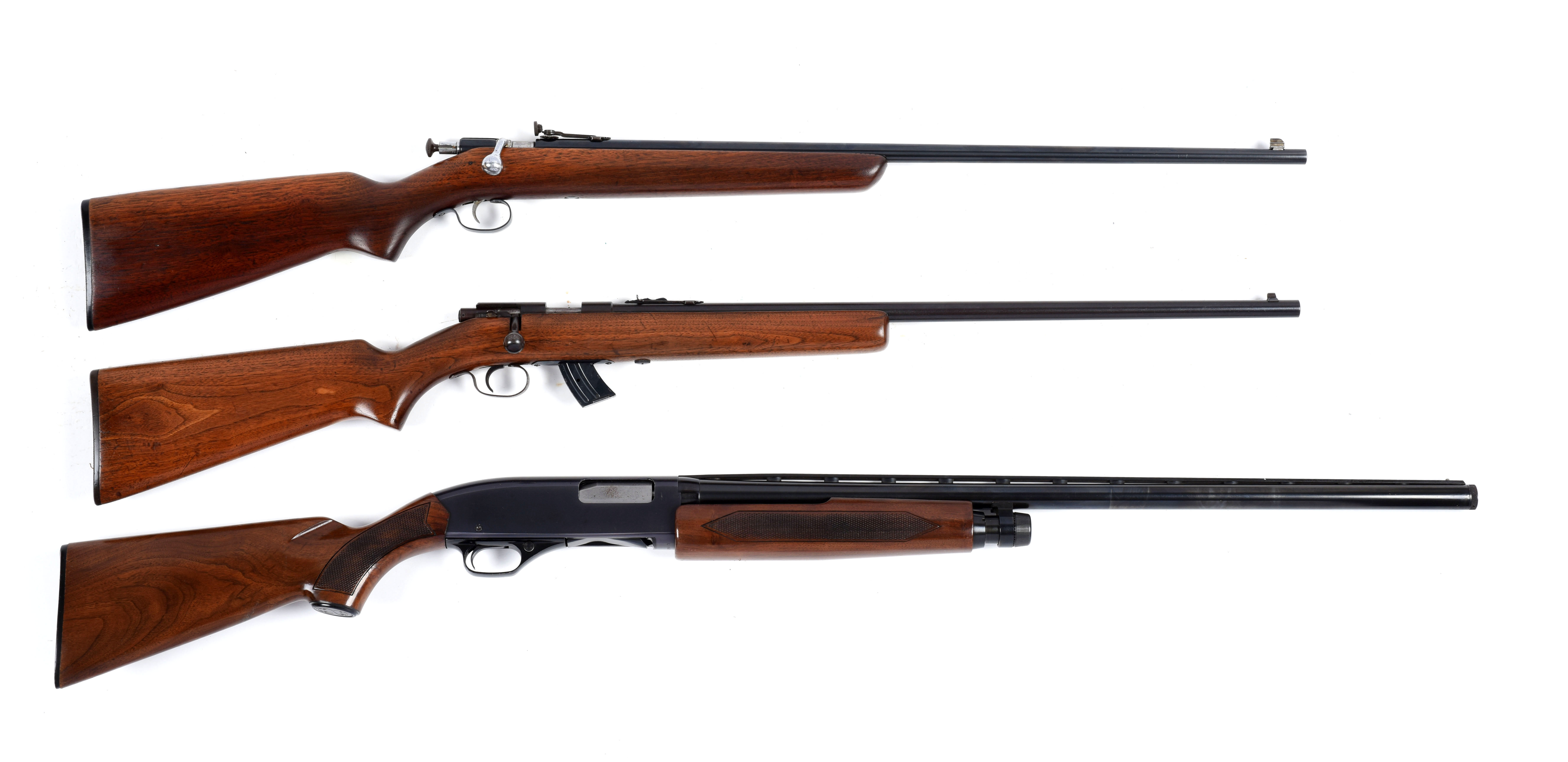 Lot Detail (C) LOT OF 3 WINCHESTER CABIN LOT OF FIREARMS.