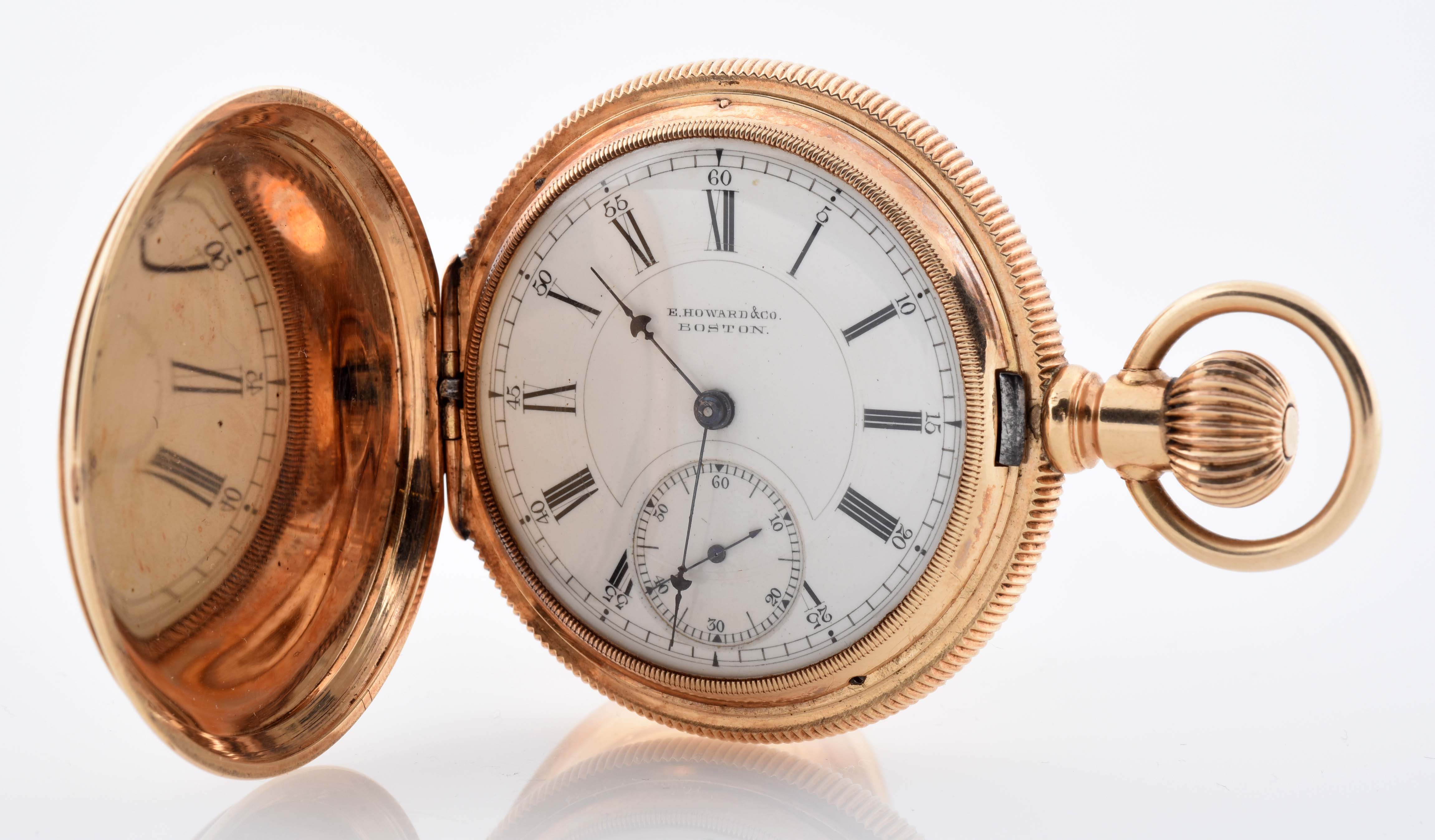 Lot Detail E. HOWARD & CO. BOSTON POCKET WATCH.