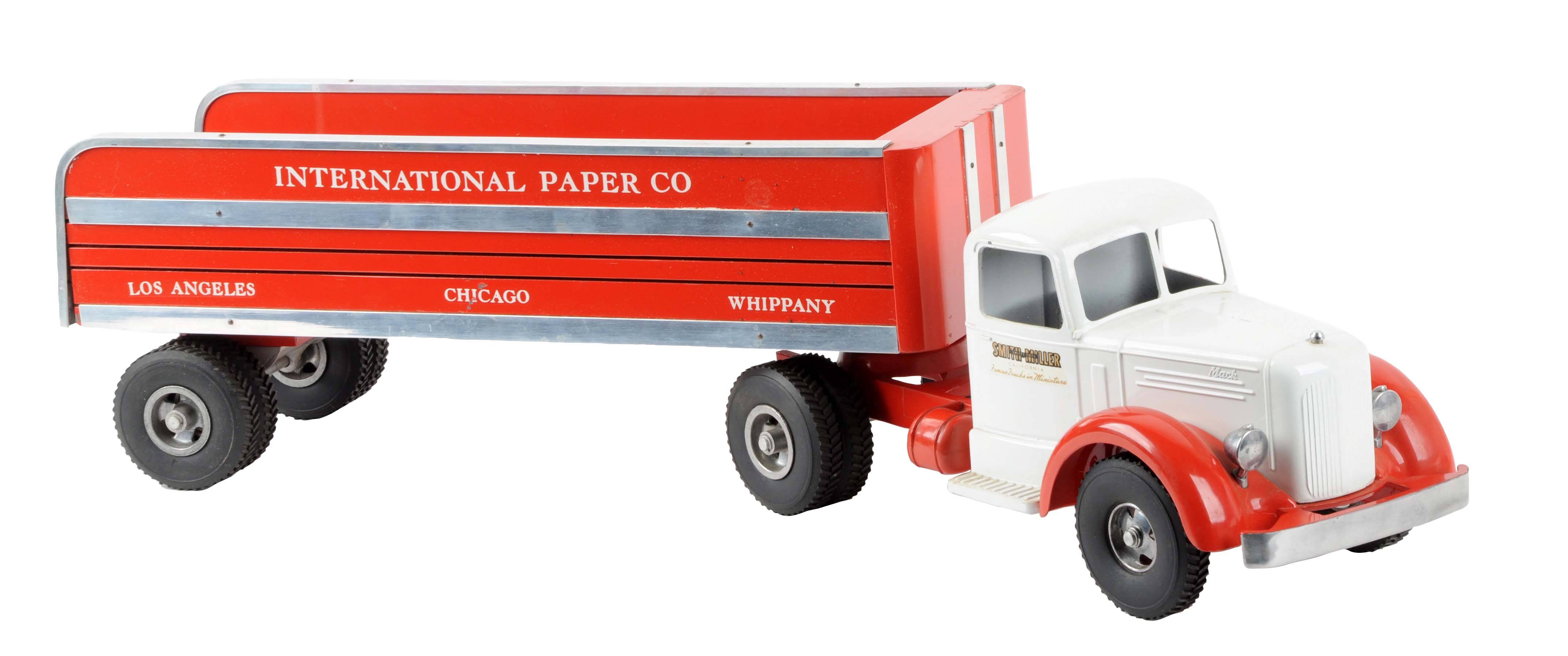 Lot Detail PRESSED STEEL SMITHMILLER INTERNATIONAL PAPER CO. TRUCK.