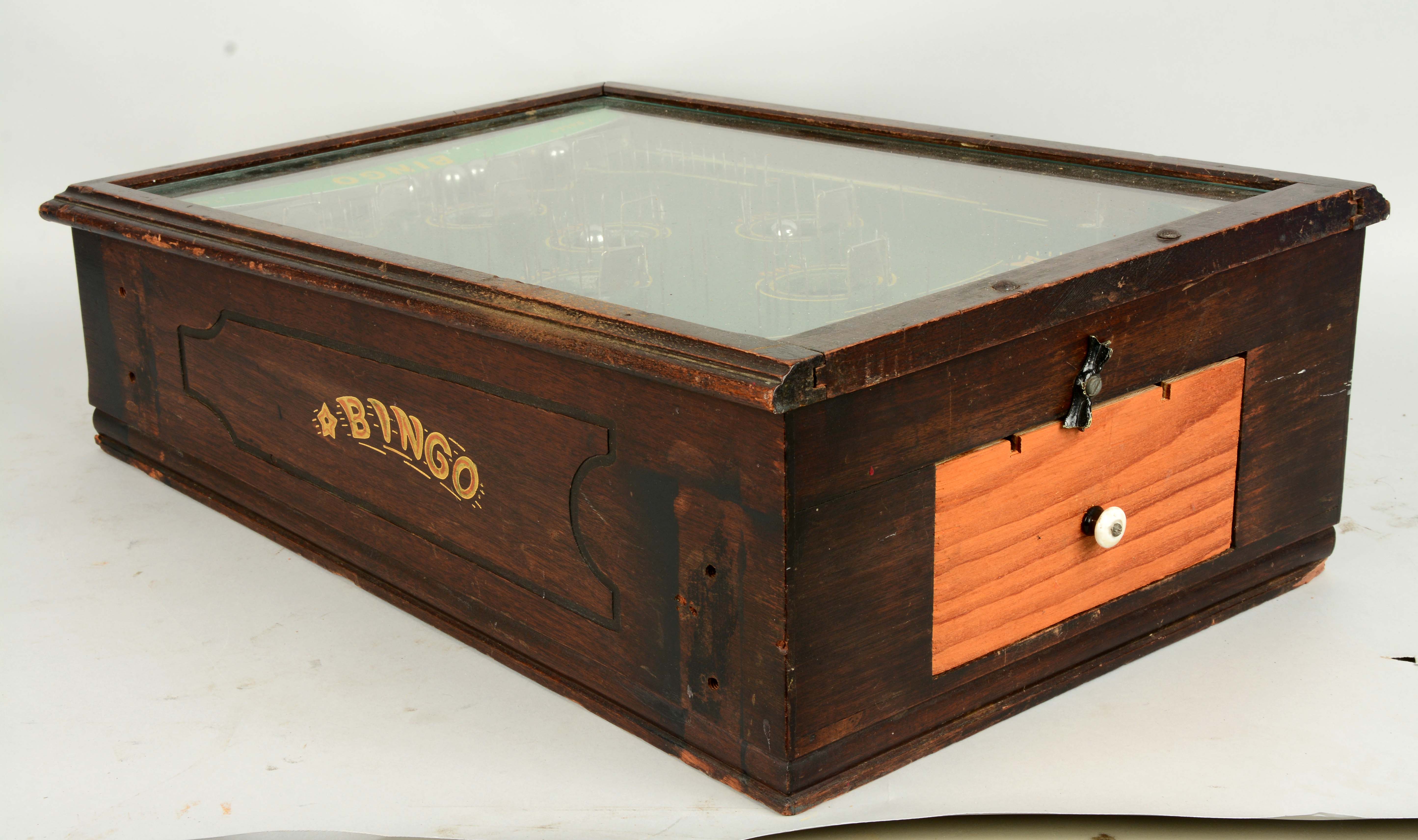 Lot Detail 1¢ BINGO NOVELTY MFG CO PINBALL MACHINE.