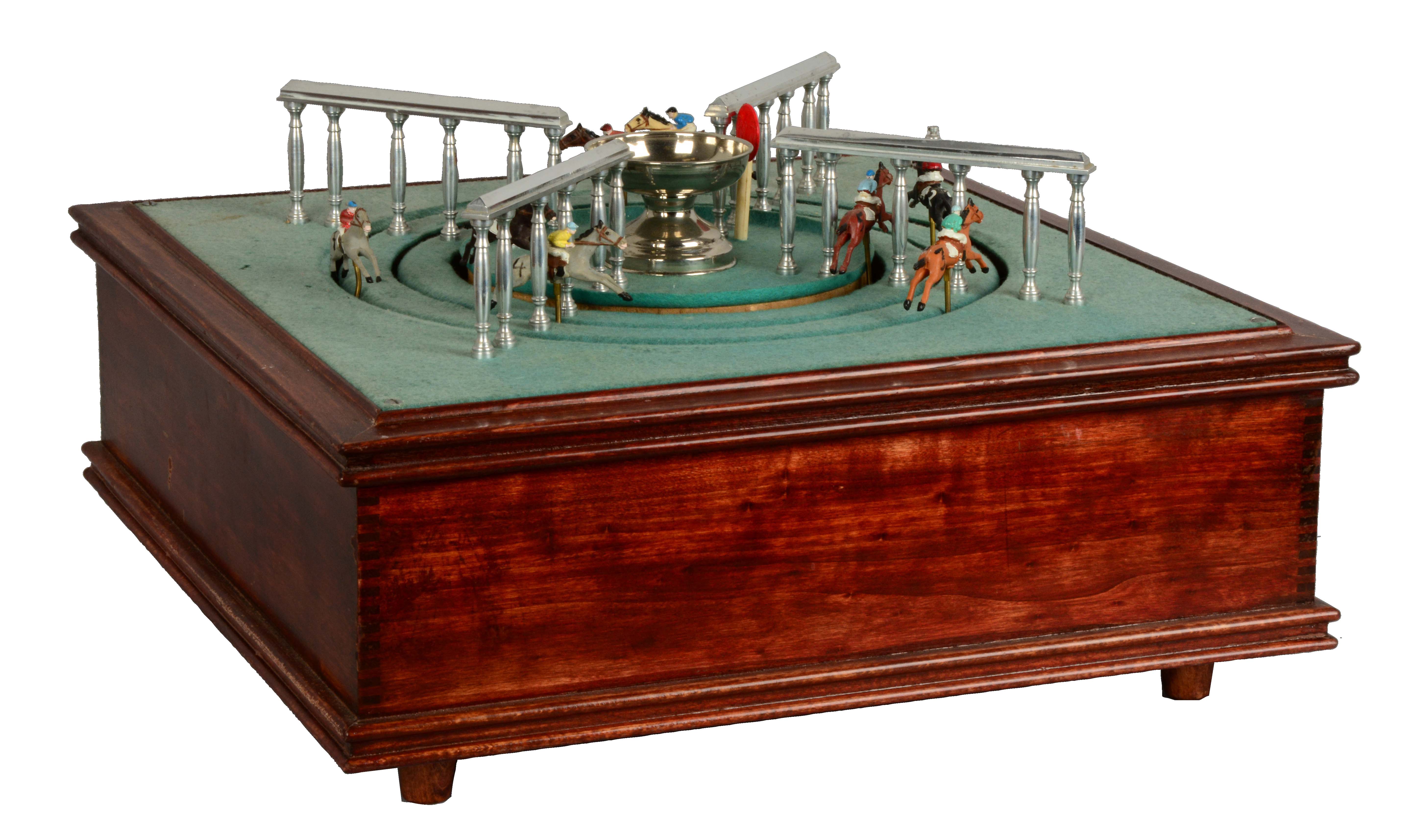 Lot Detail PETITS CHEVAUX HORSE RACE GAMING WHEEL.