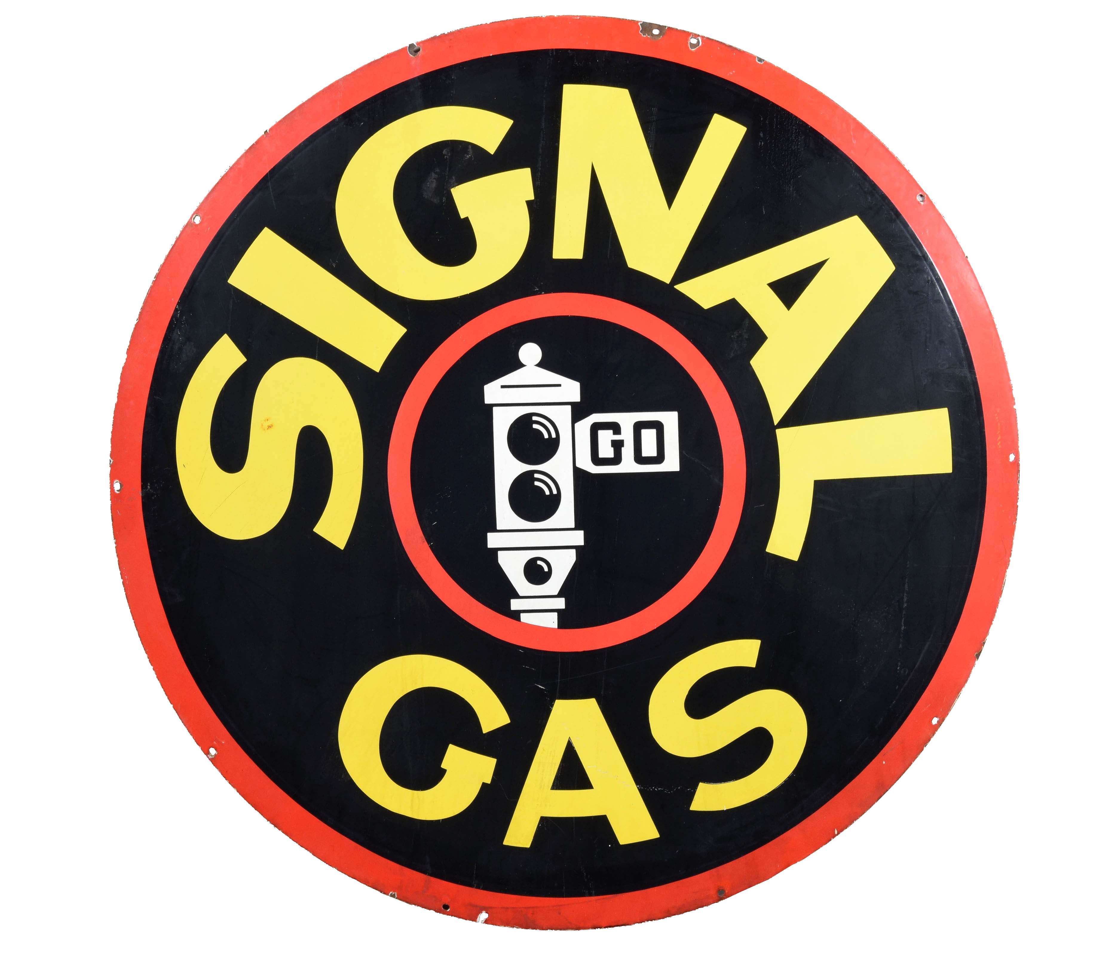 Lot Detail SIGNAL GASOLINE BLACK STOP LIGHT STATION IDENTIFICATION