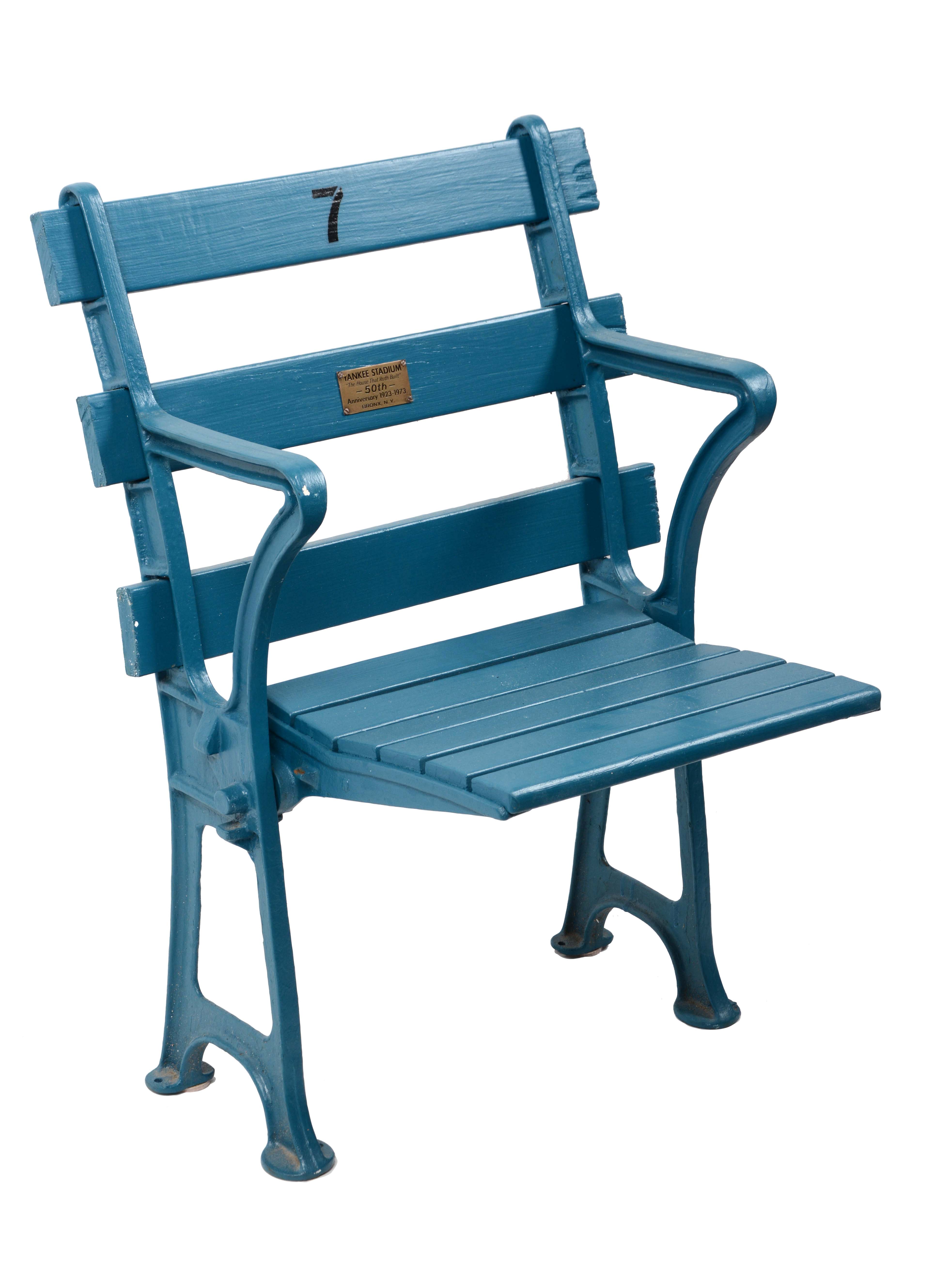Lot Detail 19231973 NEW YORK YANKEE STADIUM SEAT.