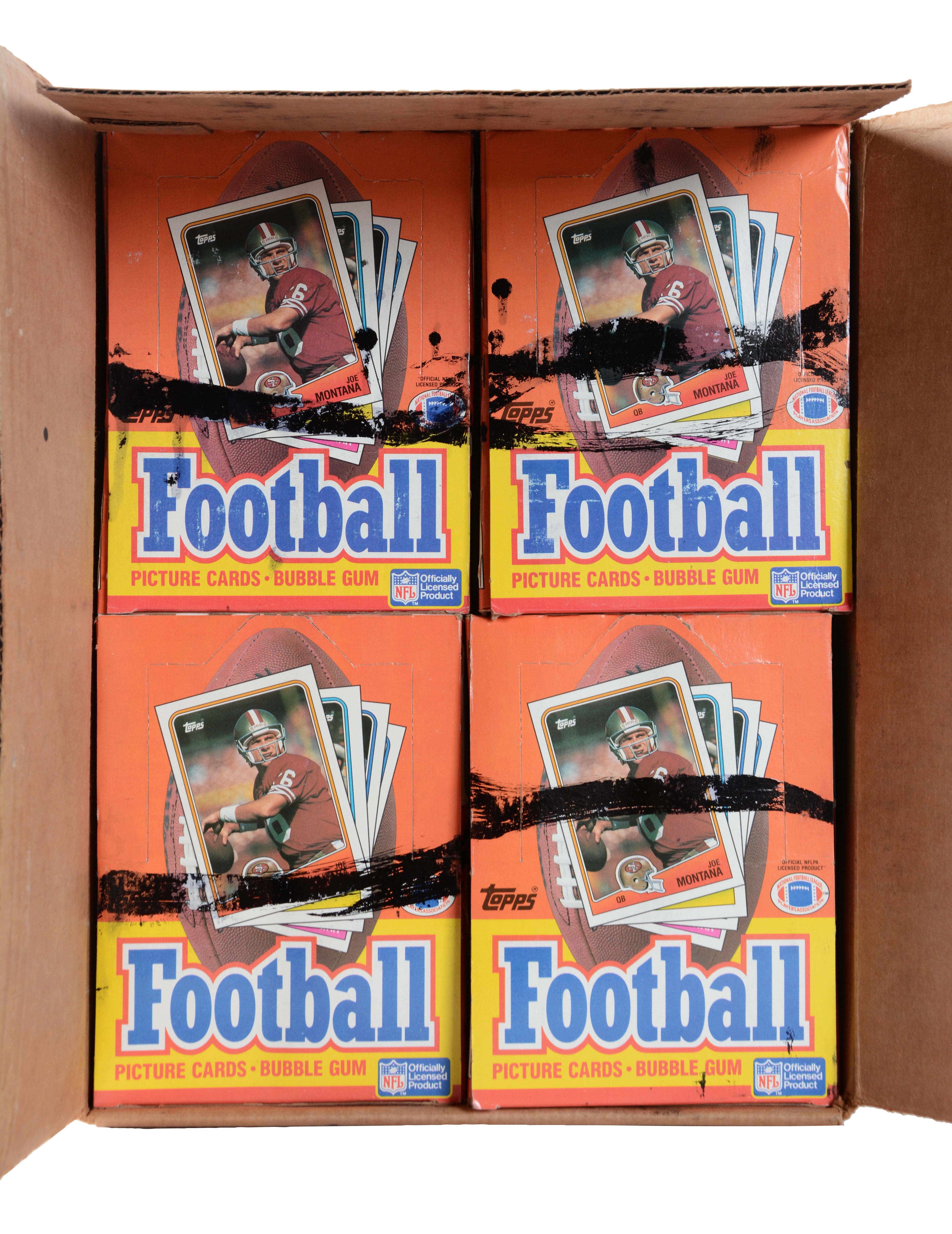 Lot Detail LOT OF 20 1988 TOPPS FOOTBALL UNOPENED BOXES